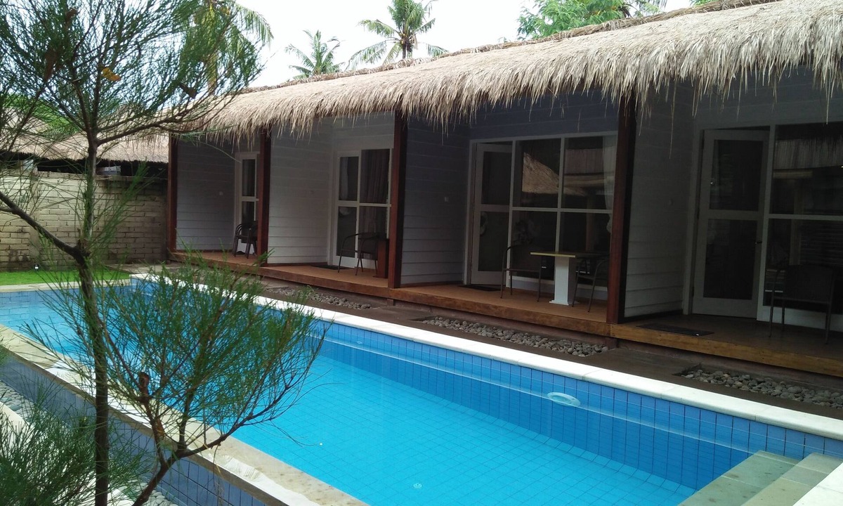 Gili Trawangan Villa | 4 rooms villa phyphy gili trawangan