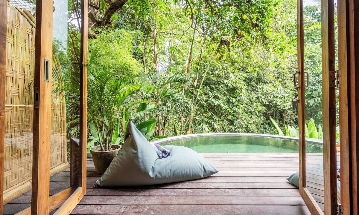 Delod Peken Villa | Bambu Twins1, 2 Bedroom Villa Near Nyanyi Beach-TanahLot
