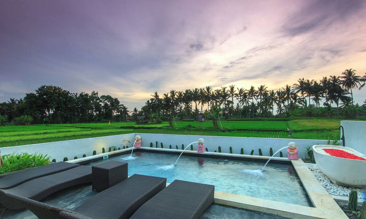 Pengosekan Villa | Charming 2-bedroom villa in enchanting Bali with ricepaddy view
