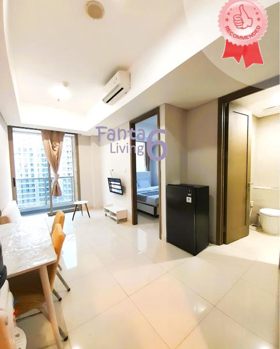 Jakarta Apartment | EXTRA WIDE 1BR Apartment Taman Anggrek Residence at Central City near 4 Mall with 5 Star Facility