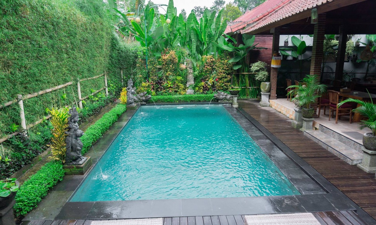 Sebatu Villa | Homey 4BR Villa Ubud - 2Min Drive To Tirta Empul Temple! W/Private Swim Pool!