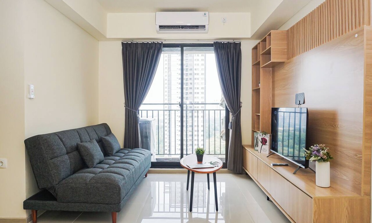 Cikarang Apartment | Modern And Airy 3Br At Apartment Meikarta District 2