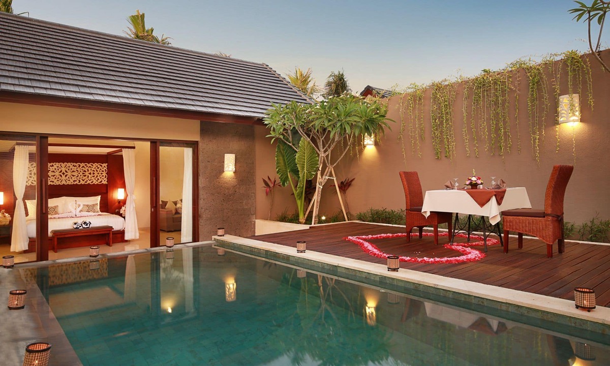 By Pass Ngurah Rai Villa | One Bedroom Suite Villa with a private pool only 5 minutes drive to the beach