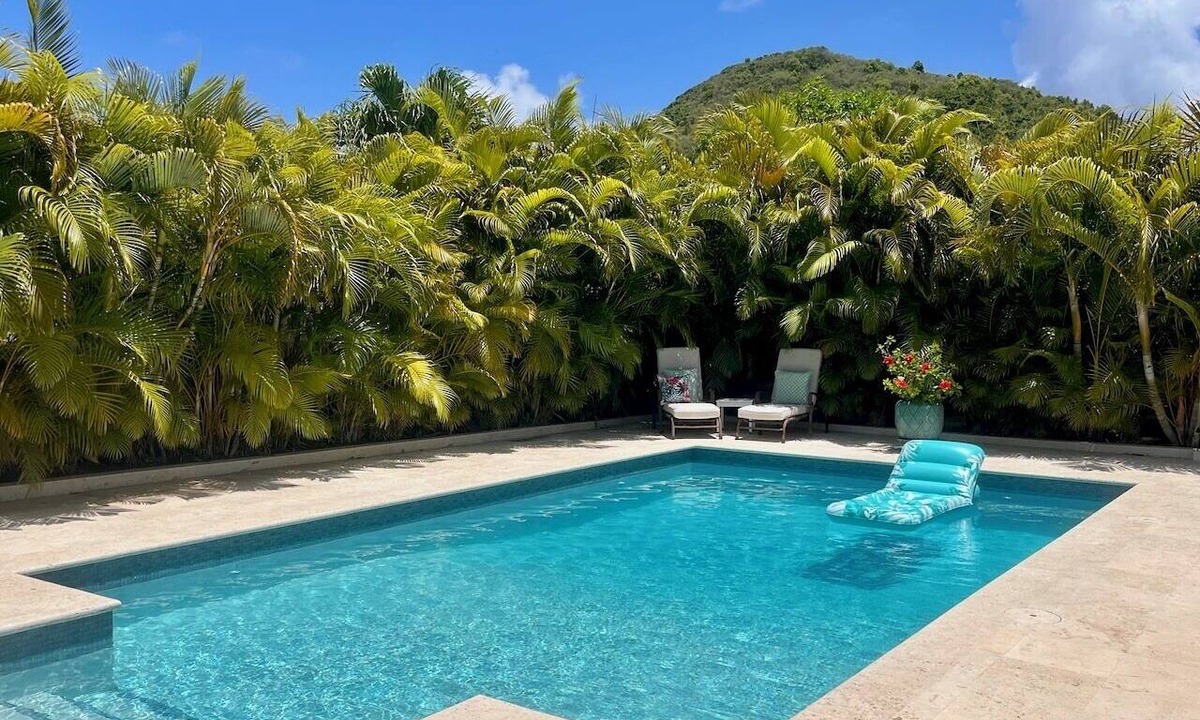 Basseterre Apartment | Private Pool Oasis Near Frigate Bay Generator & Al Fresco Dining