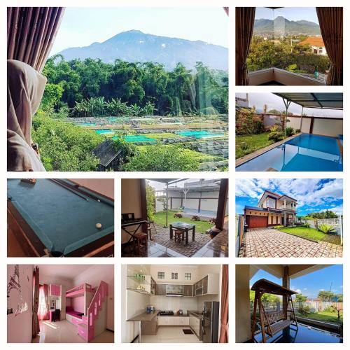 Bumiaji Villa | REESTY VILLA KOLAM RENANG VIEW GUNUNG dekat ALUN2