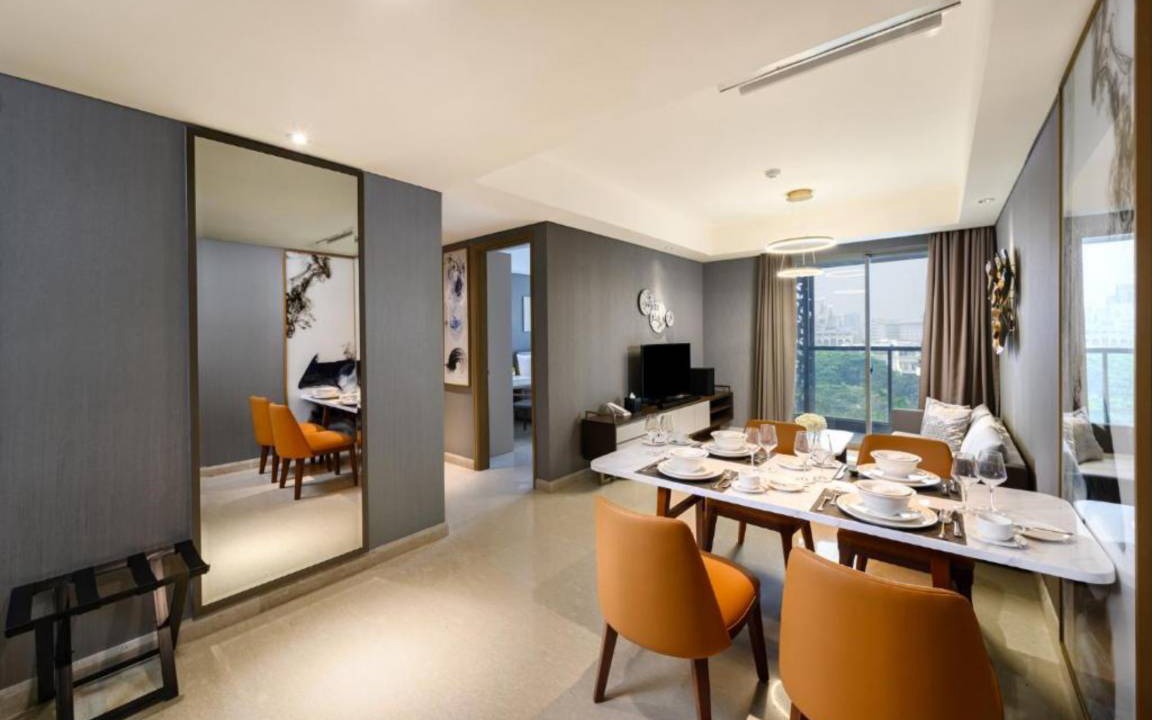 Pantai Indah Kapuk Apartment | Three-bedrooms, Oakwood Apartments Pik Jakarta
