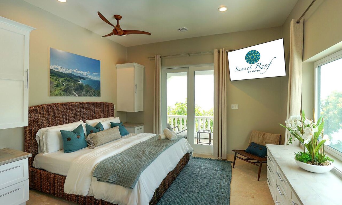 Challengers Hotel | Trinity Suite – Luxury Ocean View Suite Sunset Reef St. Kitts