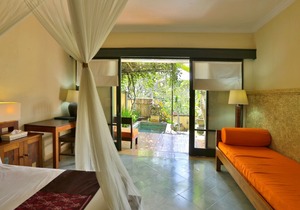 1 BR Villa near Ubud with a private plunge pool and a living area incl breakfast in Denpasar