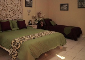 Batur Sunrise Guesthouse ~ Garden View Family Room in Kintamani