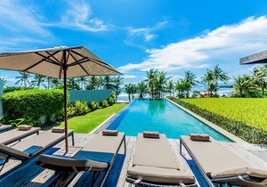 Beachfront2, 3 Bedroom Villa, Car+Driver, Cemagi; in Mengwi