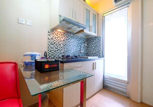 Minimalist 2BR at Kalibata City Apartment By Travelio in Jakarta
