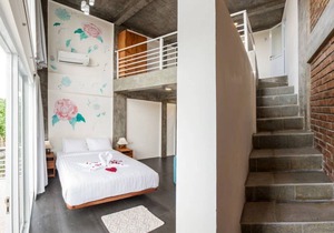 Modern, Deluxe Room with pool view #2 in Mengwi