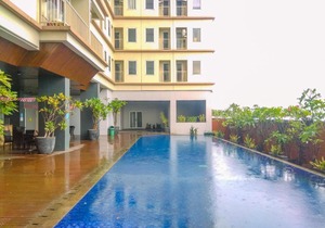 New Furnished Tamansari Mahogany Studio Apartment with Modern Style By Travelio in Karawang