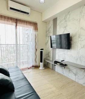 Kesawan Apartment | Apartemen Podomoro View Kota 2BR lantai 17 Full perabot