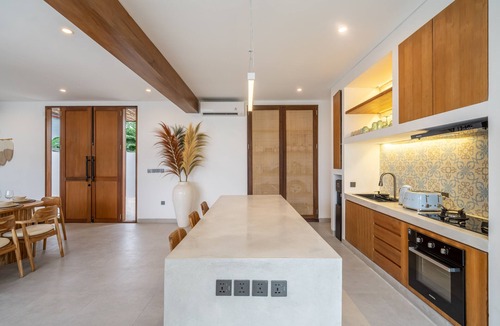 Tibubeneng Apartment | BRAND NEW Mediterranean Style Air-Con Living