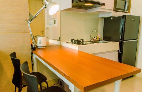 Serpong Apartment | Comfort and Minimalist 1BR at Tree Park City BSD Apartment By Travelio