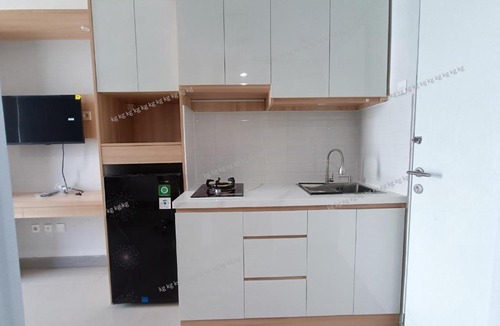Pondokcina Apartment | Comfortable Studio with City View Balcony - Mahata Margonda