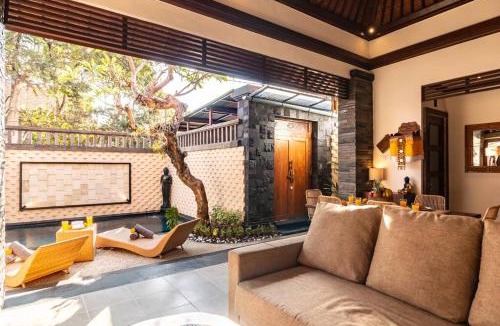 Kerobokan Villa | Cosy Traditional and Fresh 2bd Sunterrace Villa with Pvt Pool