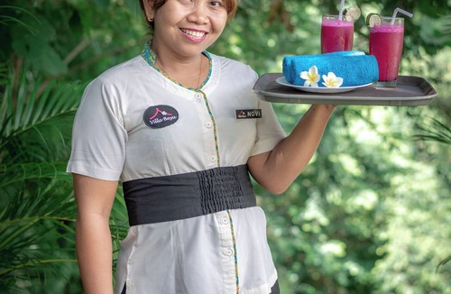 Temukus Villa | Exclusive villa Bayu: infinity pool, wellness pavilion, ocean view &full service