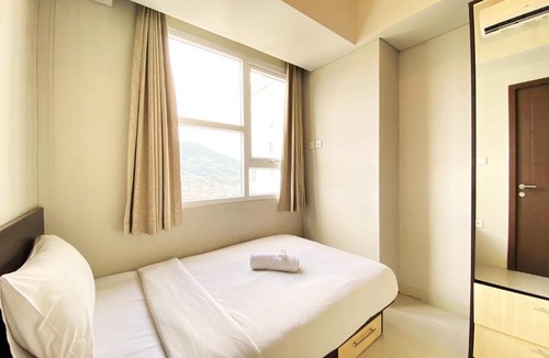 Hegarmanah Apartment | Fancy and Nice 2BR Apartment at Skyland City Jatinangor By Travelio