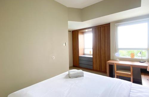 Cikarang Apartment | Good and Homey 1BR Apartment at Mustika Golf Residence By Travelio