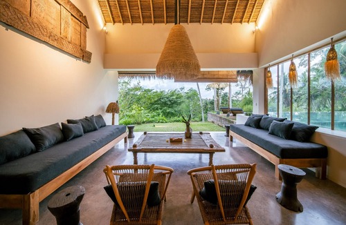 Melayang Villa | Infinity Pool Over Jungle Yoga Shala Near Ubud