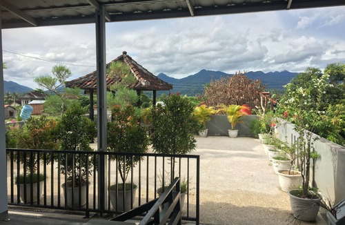 Mataram House | Lombok 3 bedroom tropical house with terrace. Beautiful mountain views.