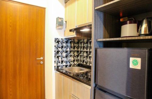 Bekasi Barat Apartment | Minimalist and Comfy 1BR Grand Kamala Lagoon Apartment By Travelio
