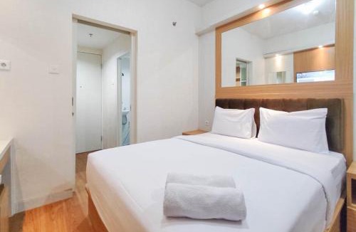 Semarang Apartment | Minimalist and Homey Studio at Amartha View Apartment By Travelio