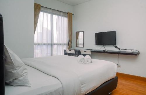 Senayan Apartment | Minimalist and Strategic 1BR at Tamansari Semanggi Apartment By Travelio