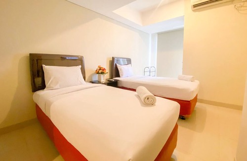 Semarang Apartment | Minimalist Studio Room Marquis De Lafayette Apartment