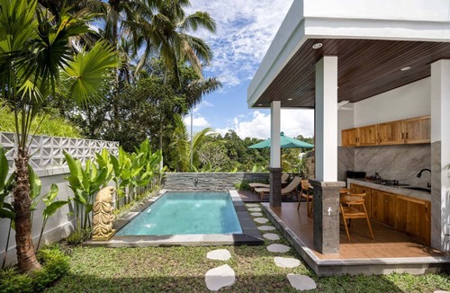 Kenderan Villa | Modern Private Pool Villa Jungle Views Romantic Escape at Ubud Bali