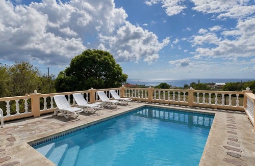 Cotton Ground House | Ocean View Orchid Villa - Sunset View/Private Pool, 5 min walk to paradise beach
