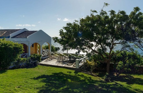 Frigate Bay House | Private Caribbean Cottage with Ocean & Nevis Views near Cockleshell Beach