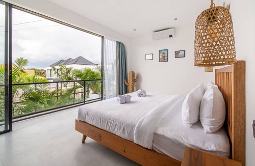 Umalas Villa | Private Pool | Glass-Walled Living | Bathtub Suite