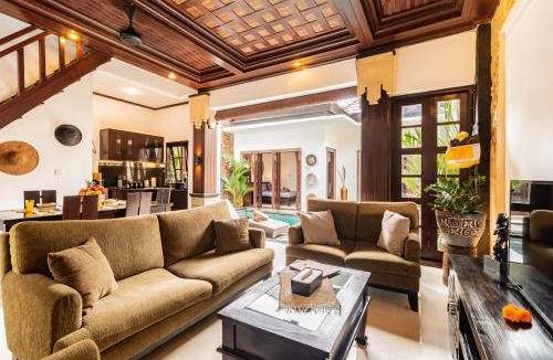 Kerobokan Villa | PROMO Uniquely Styled Spacious 3bd Villa