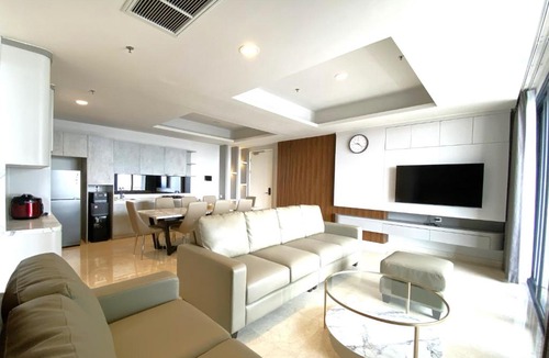 Gubeng Apartment | Signature 2BR Apartment ARC100 Vasa Suite Surabaya City Centre with Balcony by Le Ciel Hospitality
