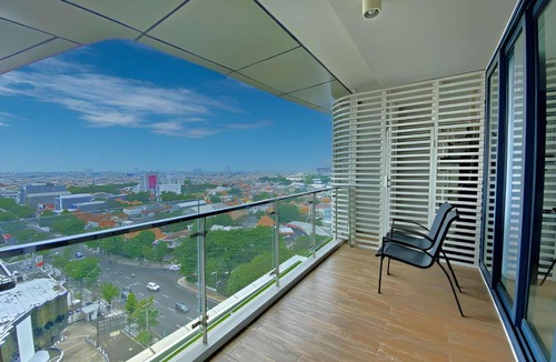 Gubeng Apartment | Signature 2BR Apartment ARC100 Vasa Suite Surabaya City Centre with Balcony by Le Ciel Hospitality