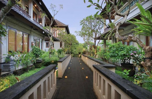 Kutuh Kaja Villa | Suite Room with Pool iew at Ubud