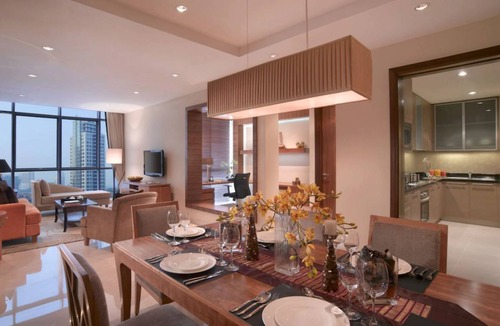East Kuningan Apartment | Three Bedroom Apartment, Oakwood Premier Cozmo Jakarta