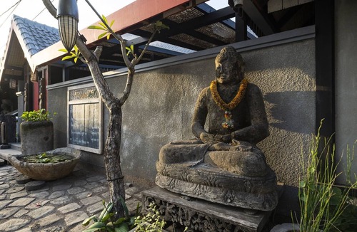 Purwakerti Cottage | TULAMBEN Japanese-style bedroom in East of Bali