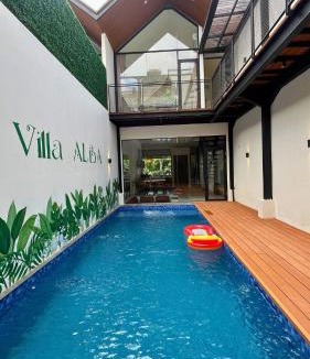 Parongpong Villa | Villa Alba Uno Heated Pool Lembang Bandung