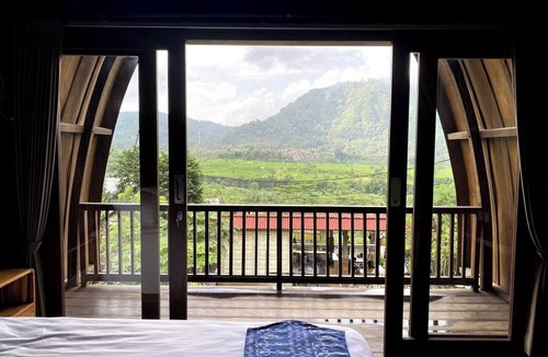 Wisma Kerta Cabin | Villa Anteng with Rice Fields View at Sidemen