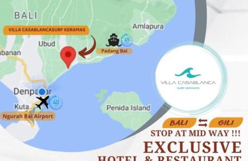 Medahan Hotel | Villa Casablanca Surf Keramas
