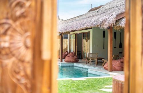 Gili Air Villa | Villa Krilu - Spacious private 2-bedroom & pool