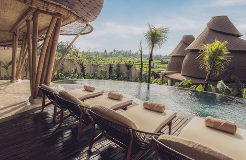 Kenderan Villa | Warm 2-Bedroom Villa in Ubud with Private Pool & Rice Field Views