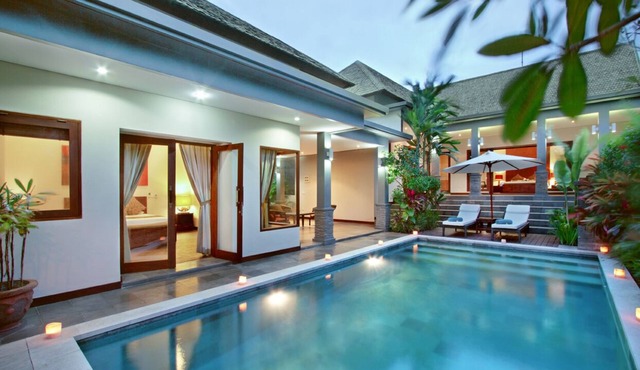 2 Bedroom pool villa near Echo Beach, Warm Staff in Canggu