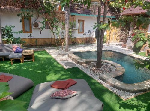 2 bedroom Private villa with swimming pool in Gili Islands