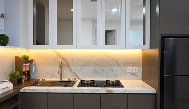 2 BR Apartment Southern Middle View Podomoro City Deli Medan in Sumatera Utara
