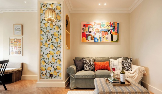 2BR Charming & Cozy CBD Area Sudirman Loft with Positano House Design by Artist in Jakarta